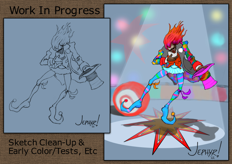 Filename: Jester WIP - Copyright 2022 - Jephyr - All Rights Reserved - NOAI.jpg
Size: 438.44 KB12-30-2022, 10:16 AM